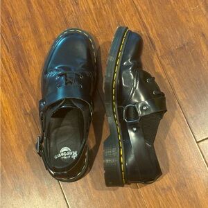 Doc Martens Unisex Black Fulmar Loafers - Size 10W 9M